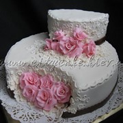 Торт свадебный, №0184 фото