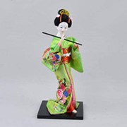 Кукла японская Гейша с флейтой