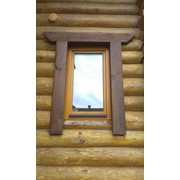 Окно деревянное из дуба
