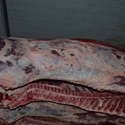 Мясо яловичини охолоджене на кості 1 категорії; Мясо говяжье полутуши охлажденное 1 категории