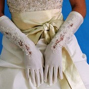 Свадебные перчатки фотография