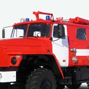 Автоцистерна пожарная АЦ-5,0-40 на шасси Урал-5557 фото