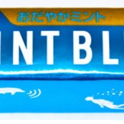 Жевательная резинка LOTTE МИНТ БЛУ (MINT BLUE GUM), 30 гр, 9 пластинок фото