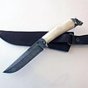 Нож из дамасской стали “Кабан“ (малый) фото