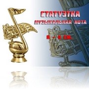 Фигурка пластиковая Музыкальная нота фото