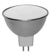 Светодиодная лампа GU5.3 smd 7W тёплый свет 220 В матовое стекло