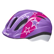 Велошлем Ked Meggy II S lilac stars, Размер шлема 46-51 фото