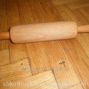 Скалка деревянная, сосна,14 см длина, 8 ширина