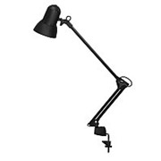ТрансВит Светильник «Надежда», на струбцине с лампой накаливания с зеркальным покрытием, черный