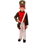 Карнавальный костюм для детей Элит Классик Оловянный солдатик детский, 32 (128 см) фотография