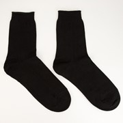Носки мужские ПИЛОТ, цвет чёрный, размер 27 фото