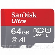 Карта памяти 64 GB micro SANDISK Ultra ВИТРИНА фотография