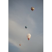 Полет на воздушном шаре фотография