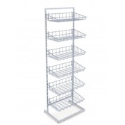 Стеллажи Супермаркет сетчатый ПР61 фото