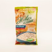 Живая каша Vita овсяная клубника со сливками 40 гр.,витаминами и пребиотиками