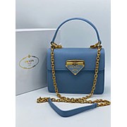 Женская сумка PRADA - (голубая) фотография