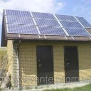 Автономная солнечная электростанция 2кВт для электропитания дома, квартиры, удаленного объекта