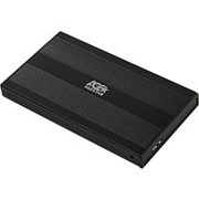 Корпус для HDD 2.5 SATA AgeStar 3UB2S black, алюминиевый, чёрный - usb 3.0 фото