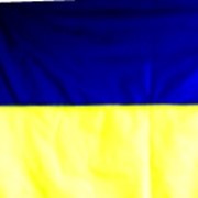 Флаг Украины болоньевая ткань 90см*135см фотография