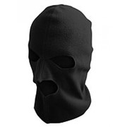 Шлем-маска Самурай флис чёрный 59-62 фото